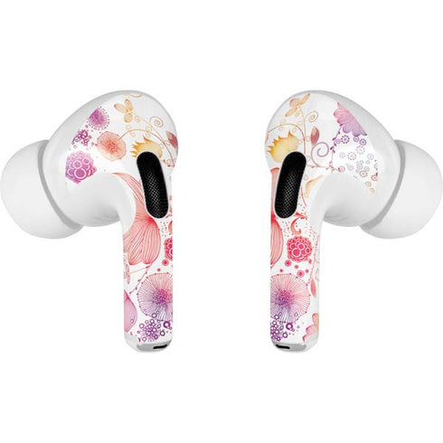 Elegant Flowers AirPods Skins