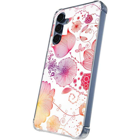 Elegant Flowers Galaxy A35 5G Clear Case