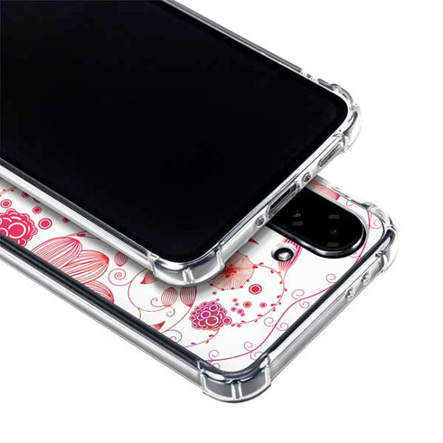 Elegant Flowers Galaxy A36 5G Clear Case
