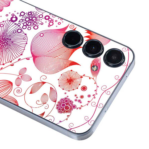 Elegant Flowers Galaxy A55 5G Skin