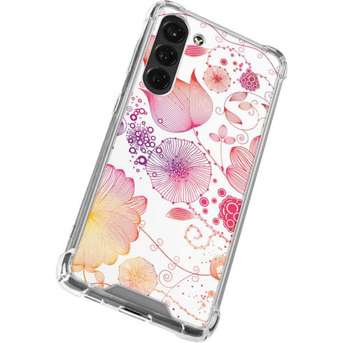 Elegant Flowers Galaxy S24 FE Clear Case