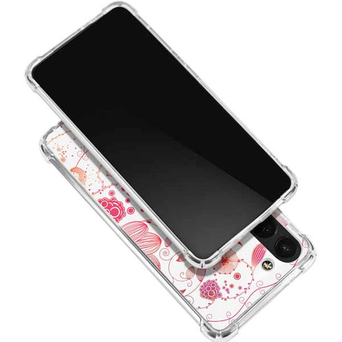 Elegant Flowers Galaxy S24 FE Clear Case