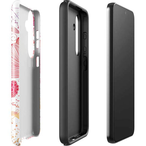 Elegant Flowers Galaxy S25 Plus Impact Case
