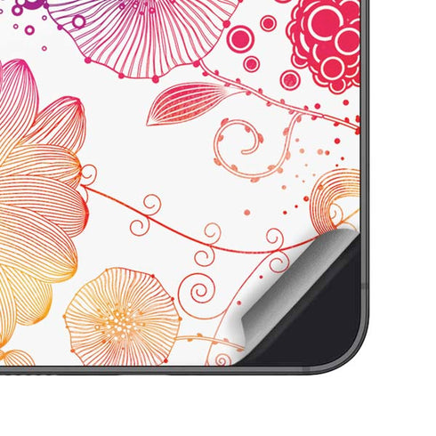 Elegant Flowers Galaxy S25 Plus Skin
