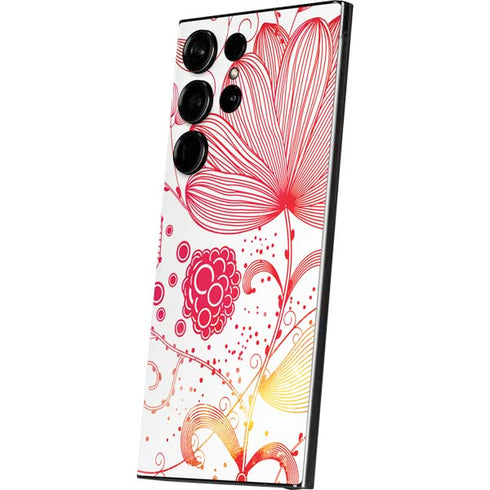 Elegant Flowers Galaxy S25 Ultra Skin