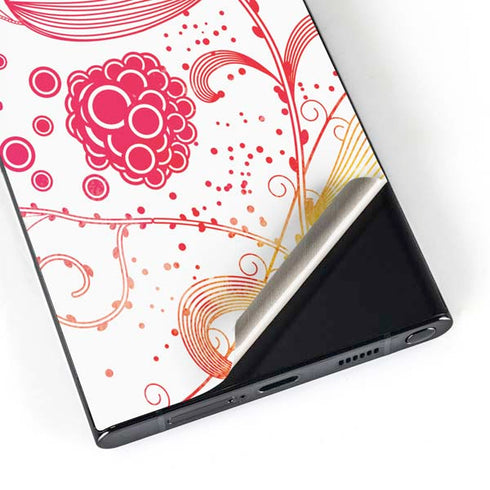 Elegant Flowers Galaxy S24 Ultra Skin
