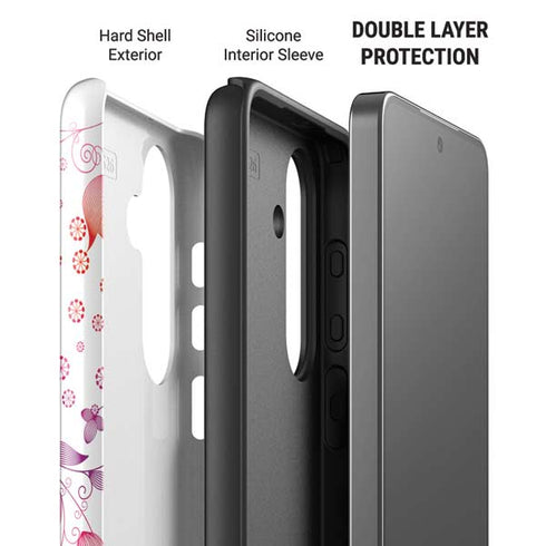 Elegant Flowers Galaxy S26 Impact Case