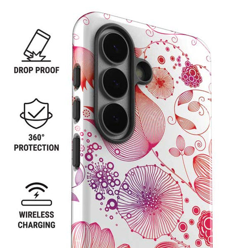 Elegant Flowers Galaxy S26 Plus Impact Case