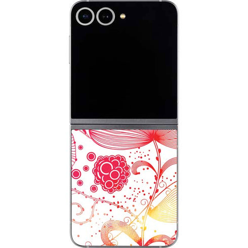 Elegant Flowers Galaxy Z Flip6 Skin