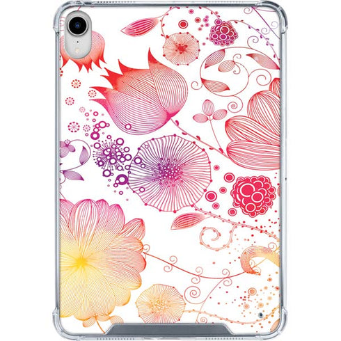 Elegant Flowers iPad 11th Gen (2025) Clear Case