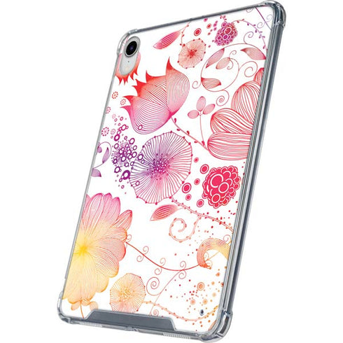 Elegant Flowers iPad 11th Gen (2025) Clear Case