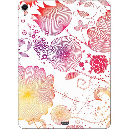Elegant Flowers Apple iPad Air Skin