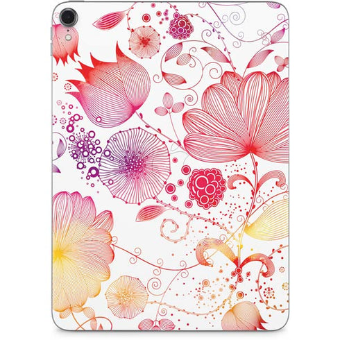 Elegant Flowers Apple iPad Pro Skin