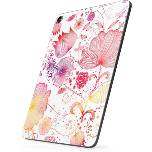 Elegant Flowers Apple iPad Pro Skin