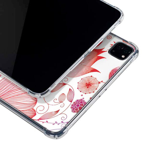 Elegant Flowers iPad Pro 11in (2024) Clear Case