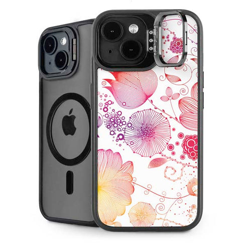 Elegant Flowers iPhone 13 Kickstand Case