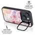 Elegant Flowers iPhone 15 Kickstand Case