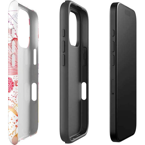 Elegant Flowers iPhone 16 Pro Max Impact Case