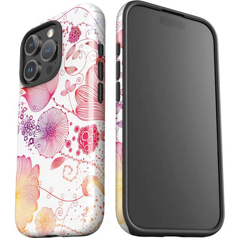 Elegant Flowers iPhone 16 Pro Max Impact Case