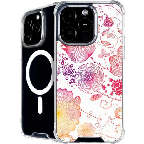 Elegant Flowers iPhone 16 Pro Max MagSafe Case