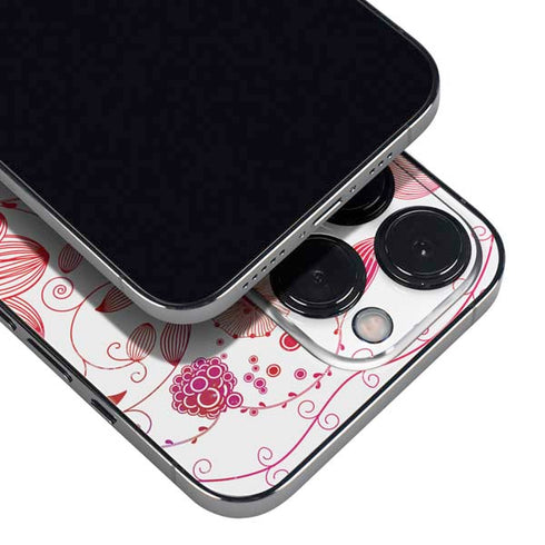 Elegant Flowers iPhone 16 Pro Max Skin