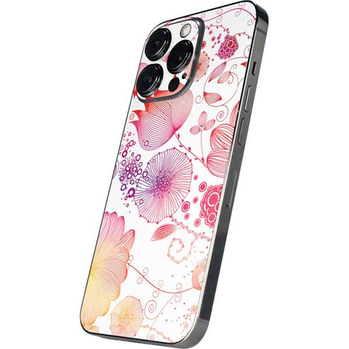 Elegant Flowers iPhone 16 Pro Skin