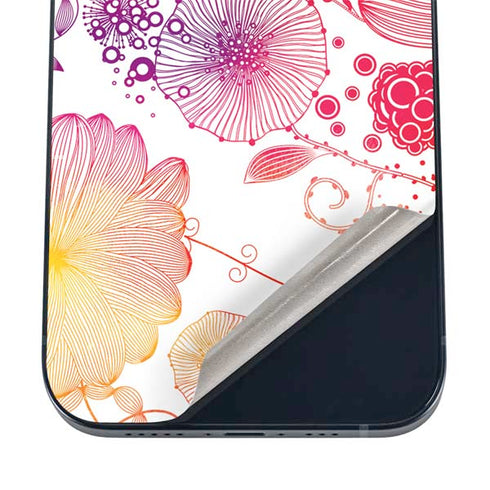 Elegant Flowers iPhone 16 Skin