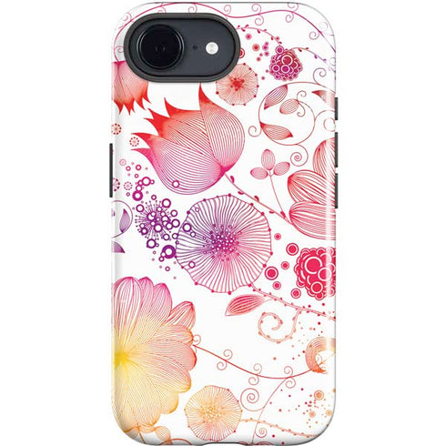 Elegant Flowers iPhone 16e Impact Case