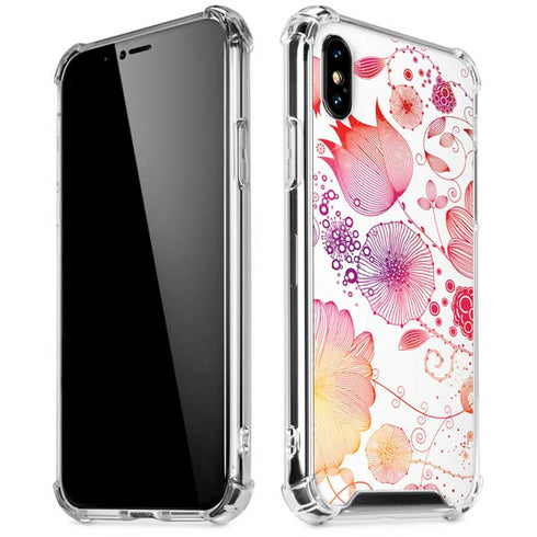 Elegant Flowers iPhone X/XS Clear Case