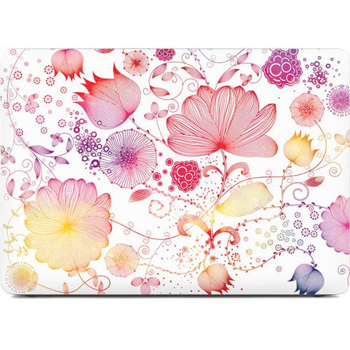 Elegant Flowers Apple MacBook Air Skin