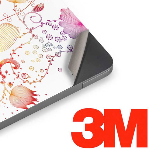 Elegant Flowers Apple MacBook Air Skin