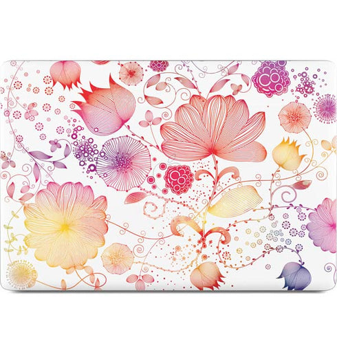 Elegant Flowers MacBook Skins