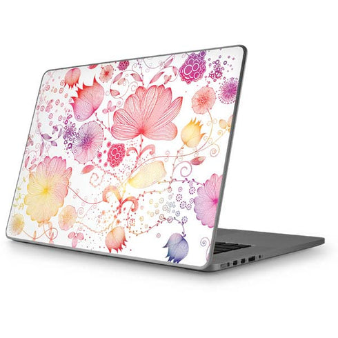 Elegant Flowers Apple MacBook Pro 17-inch Skin