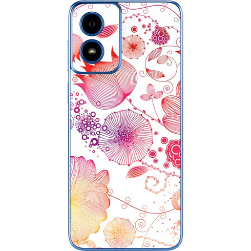 Elegant Flowers Moto G Play 4G (2024) Skin