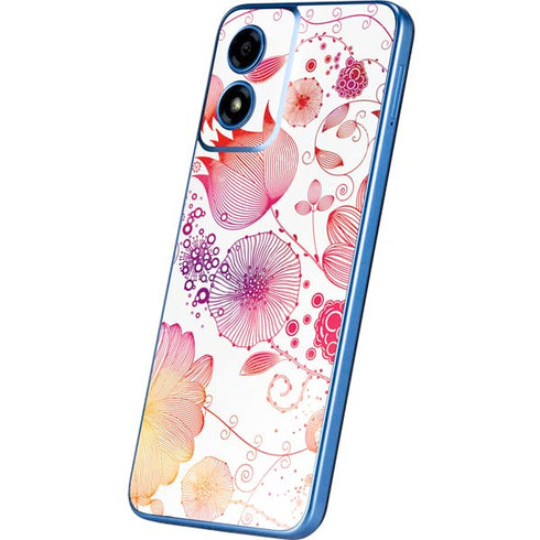 Elegant Flowers Moto G Play 4G (2024) Skin
