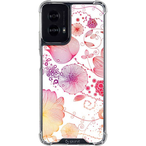 Elegant Flowers Moto G Power 5G (2024) Clear Case