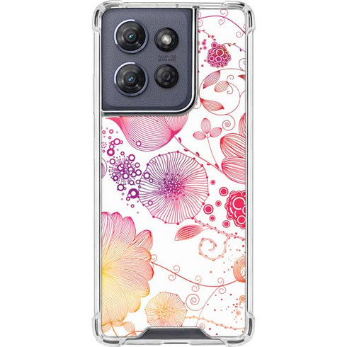 Elegant Flowers Moto G Power 5G (2025) Clear Case