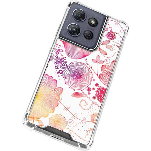 Elegant Flowers Moto G Power 5G (2025) Clear Case