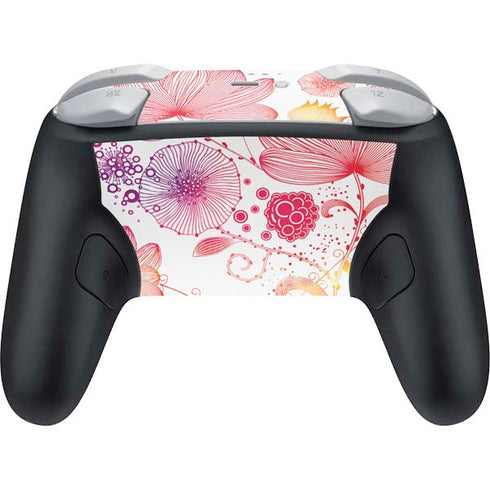 Elegant Flowers Nintendo Switch 2 (2025) Pro Controller Skin