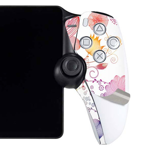 Elegant Flowers PlayStation Portal Remote Player Skin