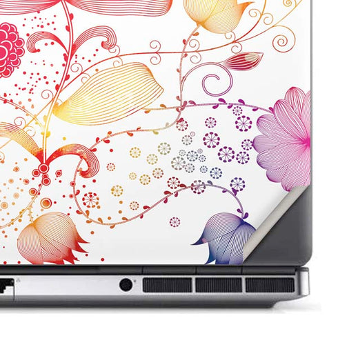Elegant Flowers Dell Precision Skin