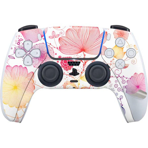 Elegant Flowers PS5 Pro Bundle Skin