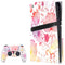 Elegant Flowers PS5 Pro Disk Bundle Skin