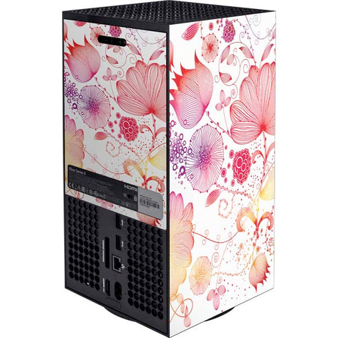 Elegant Flowers XBox Series X Digital Edition Bundle Skin