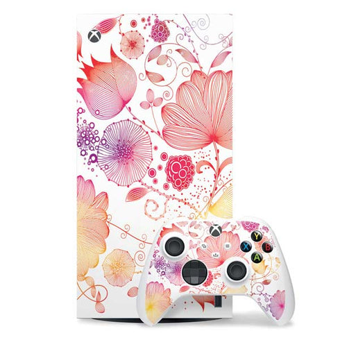 Elegant Flowers Xbox Series X Skins