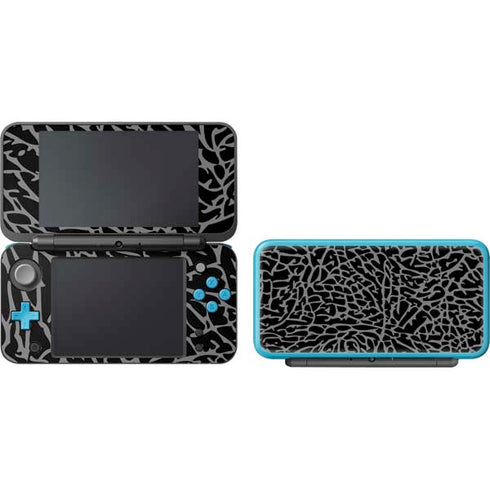 Elephant Print Black Nintendo 2DS XL (2017) Skin