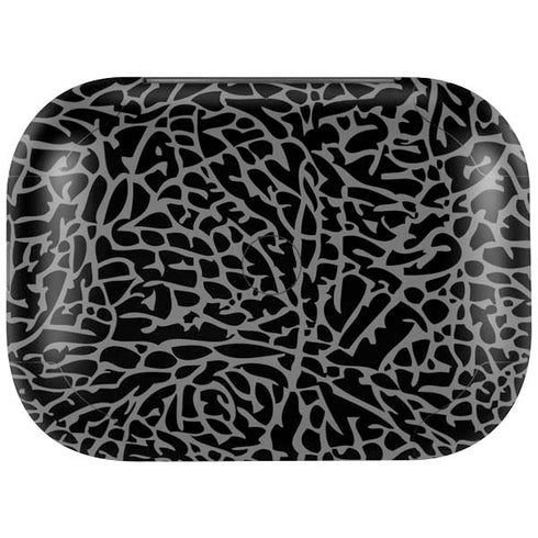 Elephant Print Black Amazon Echo Buds Skin