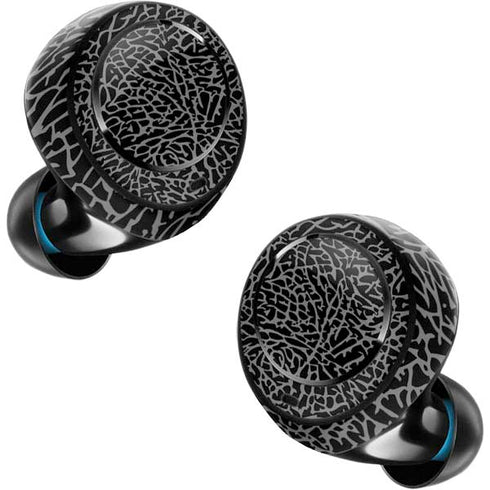 Elephant Print Black Amazon Echo Buds Skin