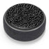 Elephant Print Black Amazon Echo Dot Skin
