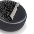 Elephant Print Black Amazon Echo Dot Skin